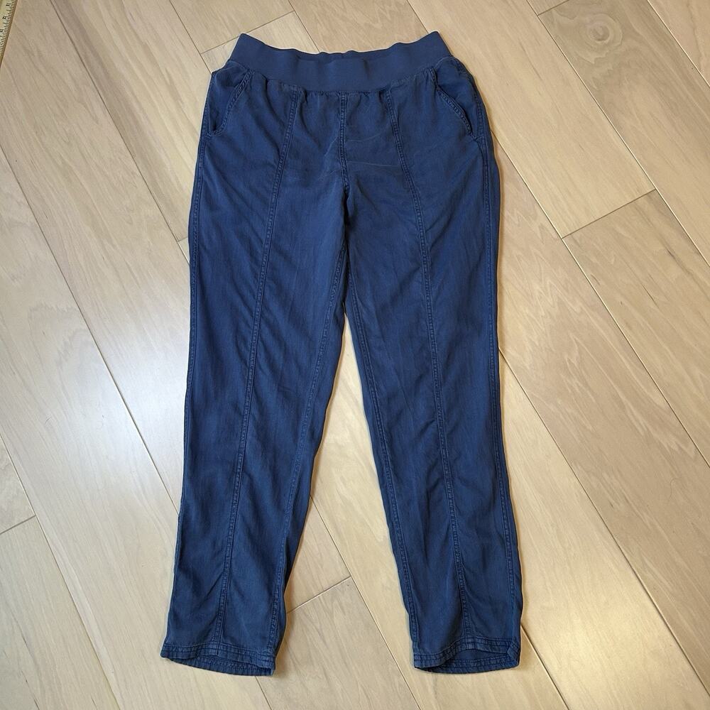 Faherty Tencel Linen Pant Blue Women’s Medium